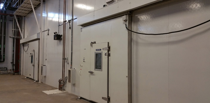 Large Walk-in Cooler and Freezer